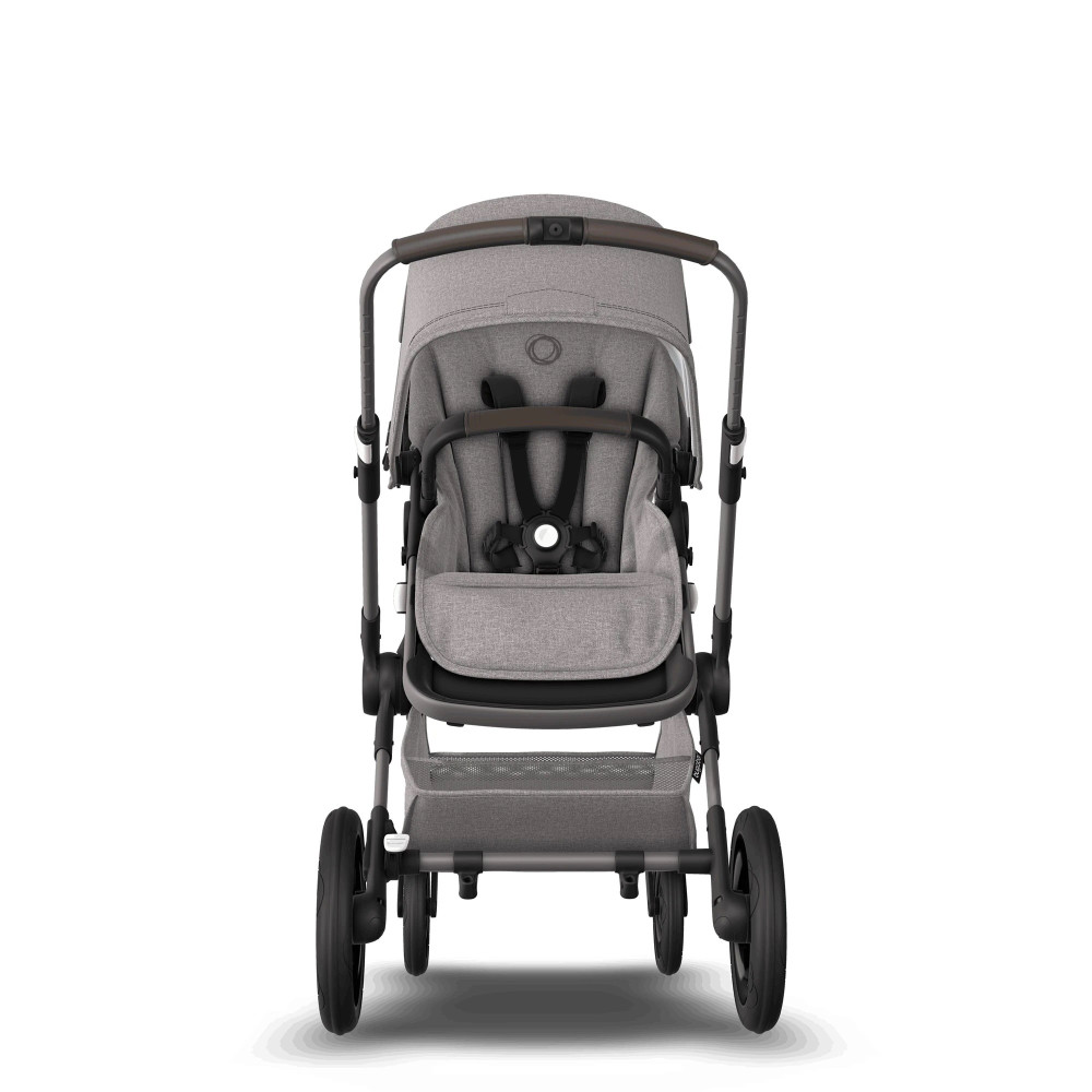 Коляска 2 в 1 Bugaboo Fox3 (Mineral/Graphite) Light Grey