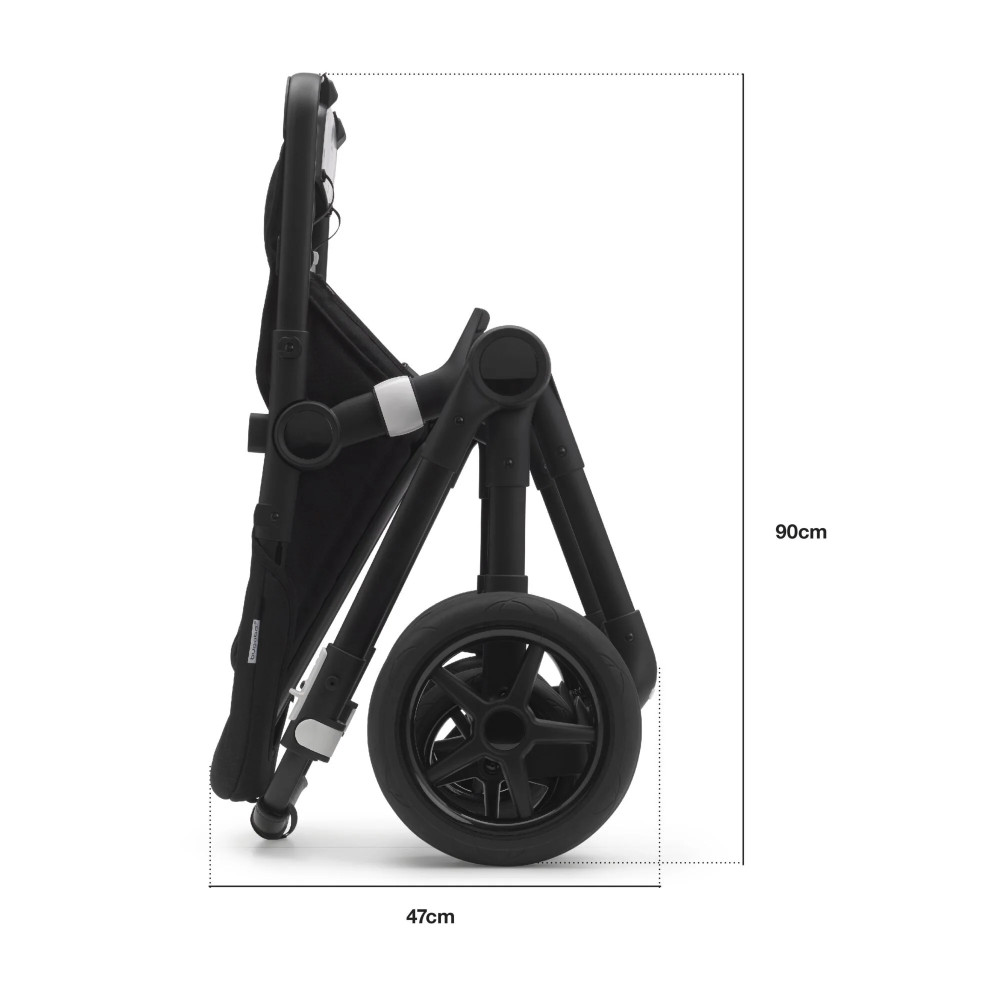 Коляска 2 в 1 Bugaboo Fox3 (Mineral/Graphite) Light Grey