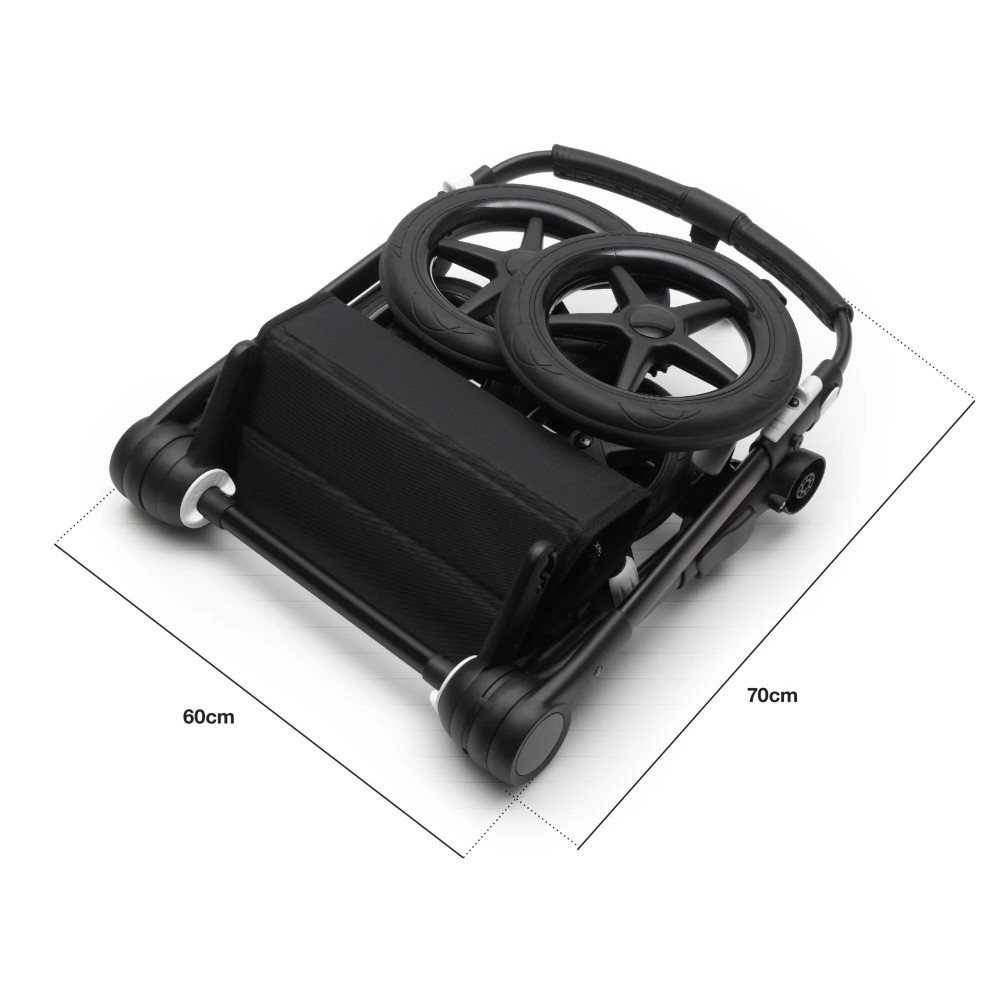 Коляска 2 в 1 Bugaboo Fox3 (Mineral/Graphite) Light Grey