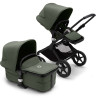 Коляска 2 в 1 Bugaboo Fox3 (Black/Forest green) Forest Green