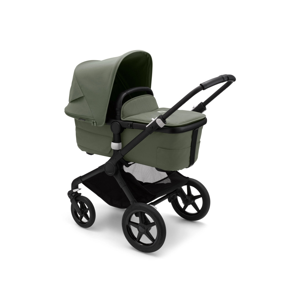 Коляска 2 в 1 Bugaboo Fox3 (Black/Forest green) Forest Green