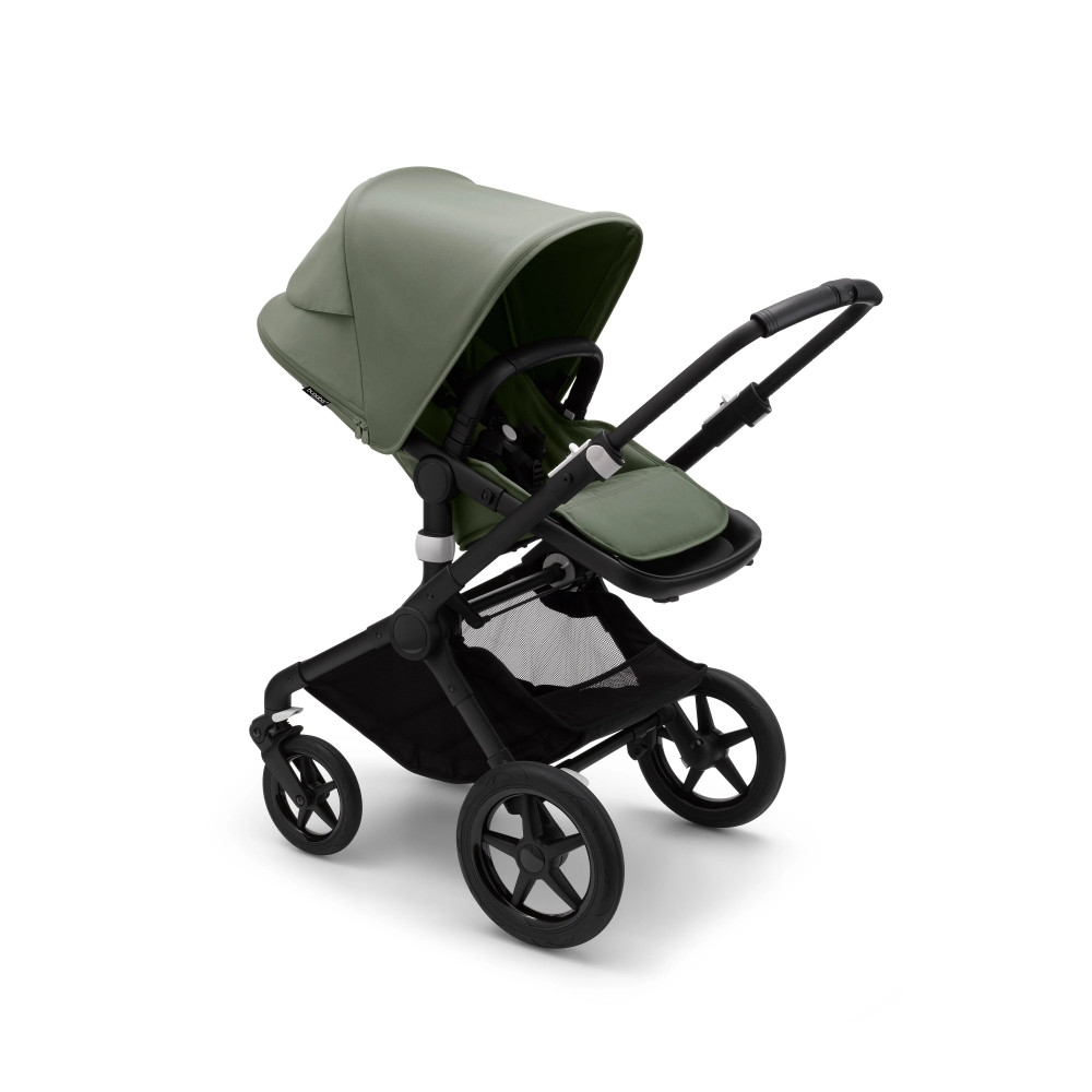 Коляска 2 в 1 Bugaboo Fox3 (Black/Forest green) Forest Green
