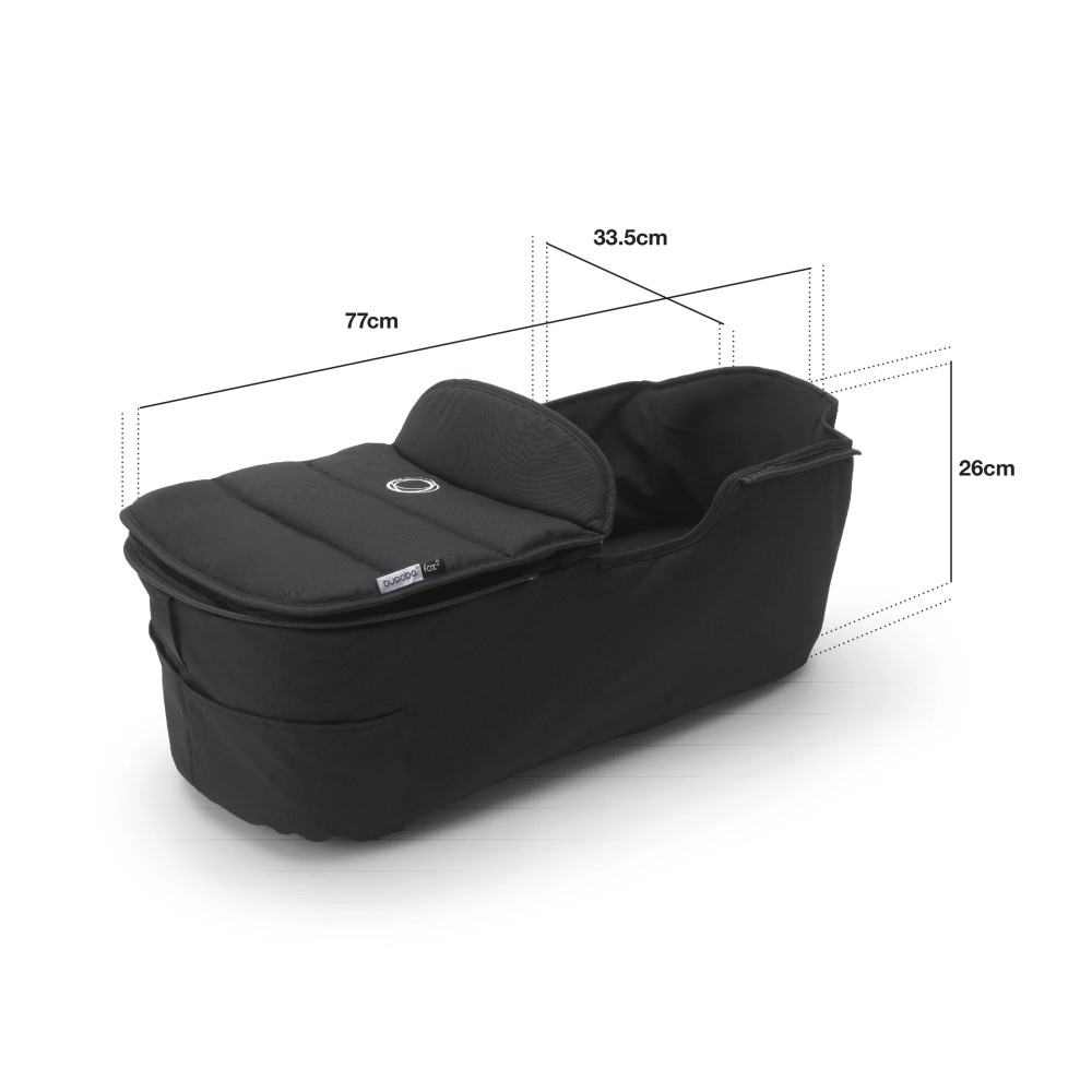 Коляска 2 в 1 Bugaboo Fox3 (Black/Forest green) Forest Green