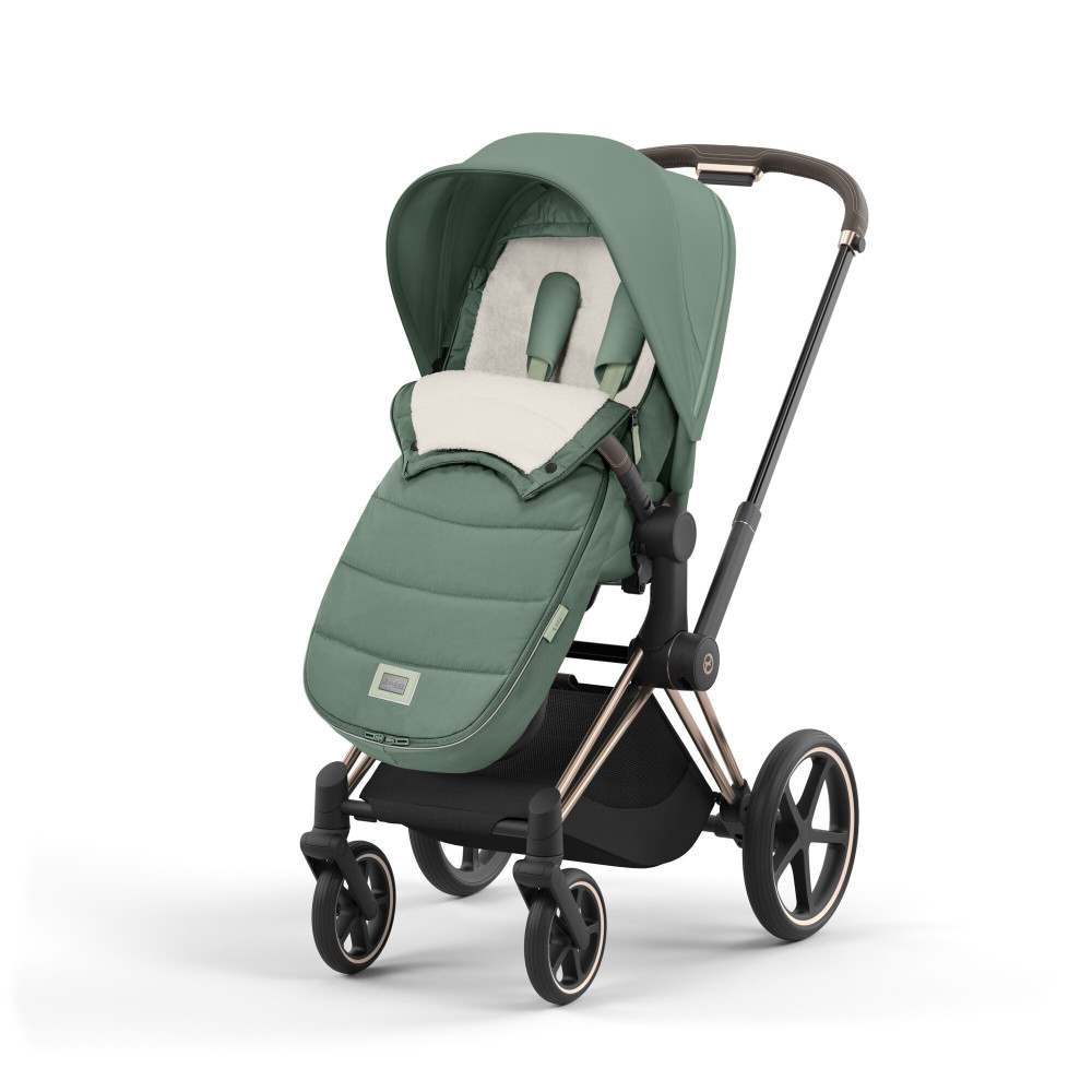 Зимний конверт Cybex Platinum Footmuff Leaf Green Зимний конверт Cybex Platinum Footmuff Leaf Green