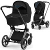 Коляска 2 в 1 Cybex Priam 4.0 Sepia Black