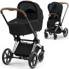 Коляска 2 в 1 Cybex Priam 4.0 Sepia Black