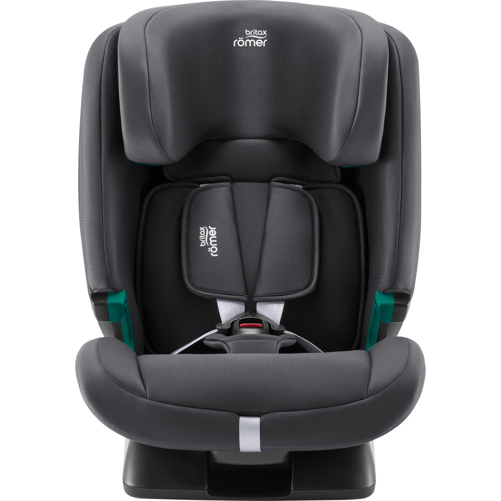 Britax Romer Evolvafix - автокресло для детей (от 15 месяцев до 12 лет /  76 - 150 см), крепление ISOFIX • Midnight Grey