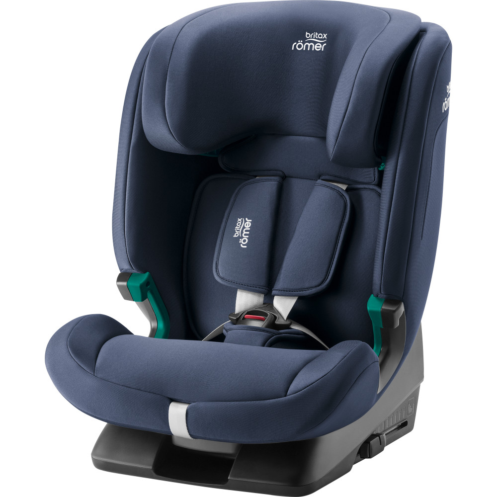 Britax Romer Evolvafix - автокресло для детей (от 15 месяцев до 12 лет /  76 - 150 см), крепление ISOFIX • Moonlight Blue