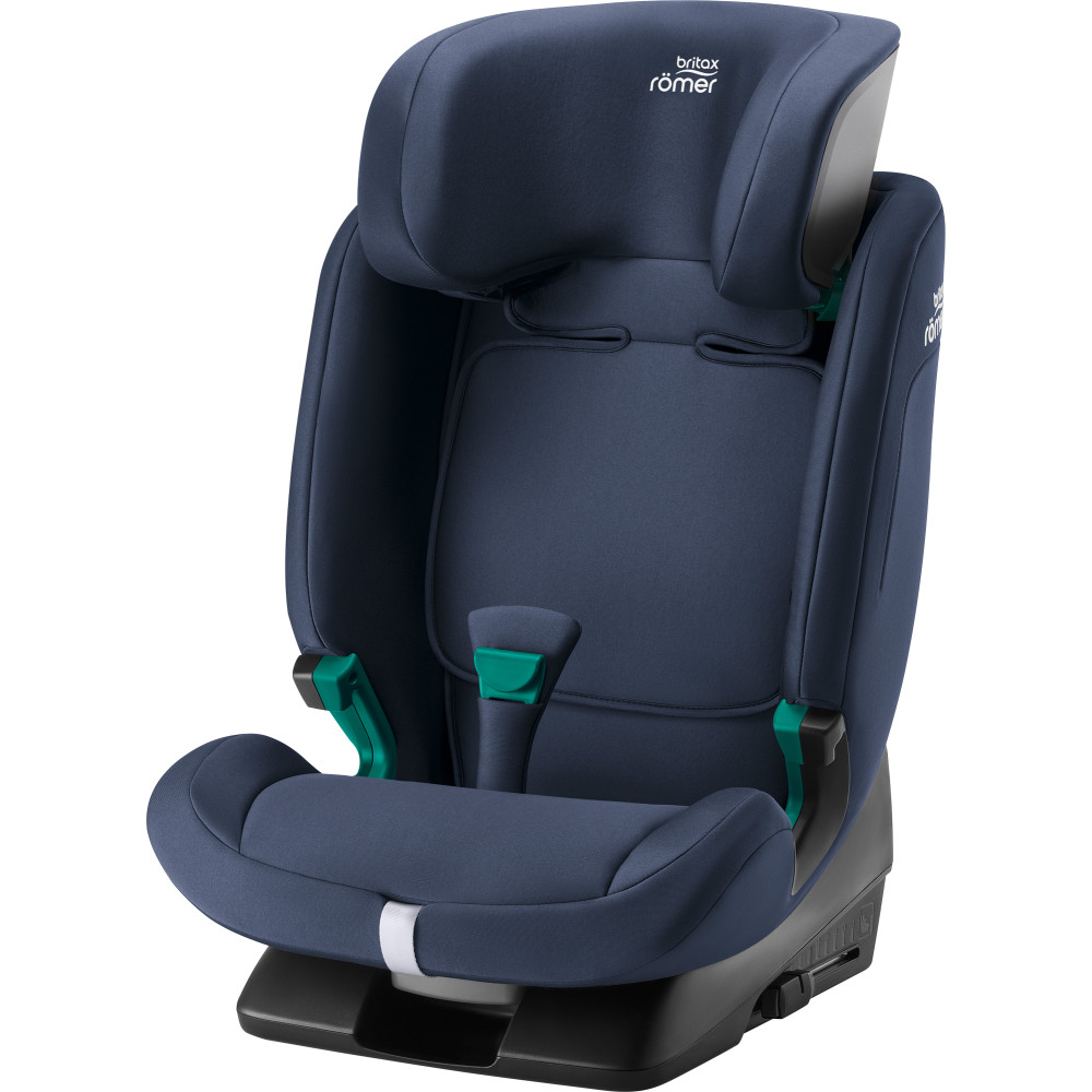 Britax Romer Evolvafix - автокресло для детей (от 15 месяцев до 12 лет /  76 - 150 см), крепление ISOFIX • Moonlight Blue