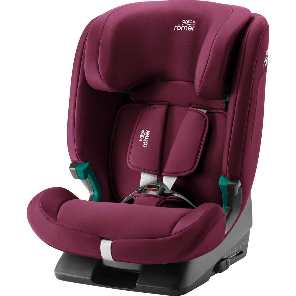 Britax Romer Evolvafix - автокресло для детей (от 15 месяцев до 12 лет /  76 - 150 см), крепление ISOFIX • Burgundy Red