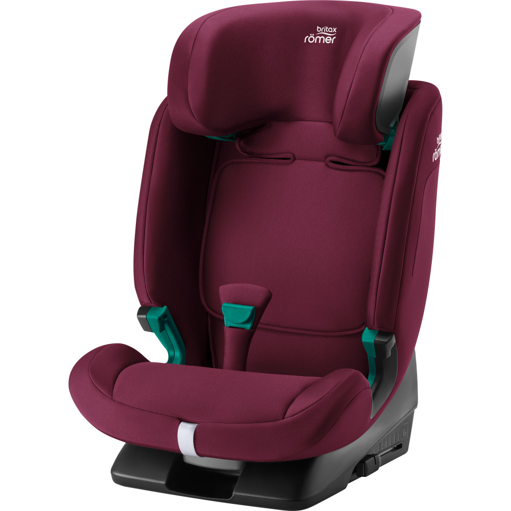 Britax Romer Evolvafix - автокресло для детей (от 15 месяцев до 12 лет /  76 - 150 см), крепление ISOFIX • Burgundy Red