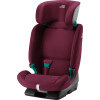 Britax Romer Evolvafix - автокресло для детей (от 15 месяцев до 12 лет /  76 - 150 см), крепление ISOFIX • Burgundy Red