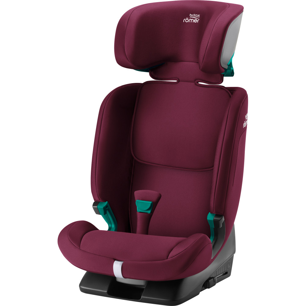 Britax Romer Evolvafix - автокресло для детей (от 15 месяцев до 12 лет /  76 - 150 см), крепление ISOFIX • Burgundy Red