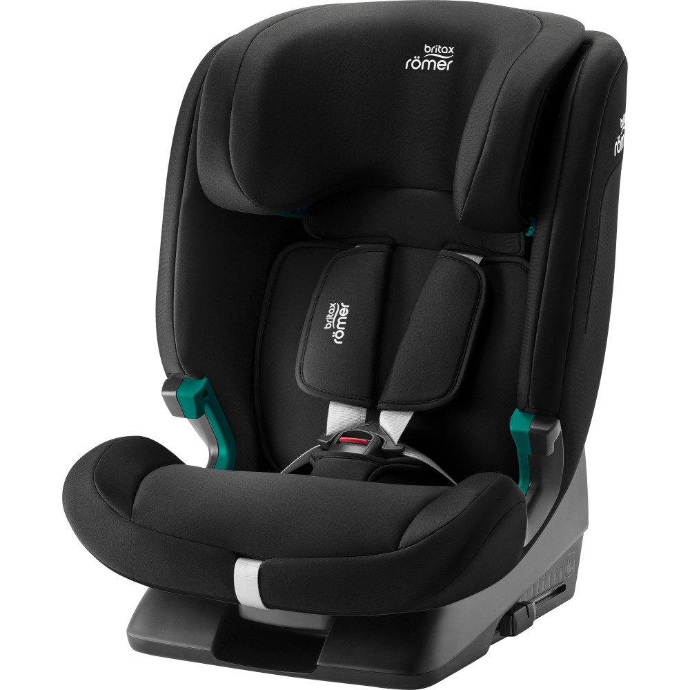 Britax Romer Evolvafix - автокресло для детей (от 15 месяцев до 12 лет /  76 - 150 см), крепление ISOFIX • Space Black