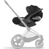 Cybex Cloud T i-Size - автокресло для новорожденного (от 0 до 24 месяцев / 45 - 87 см рост), раскладывающееся до лежачего положения • Sepia Black (Comfort)