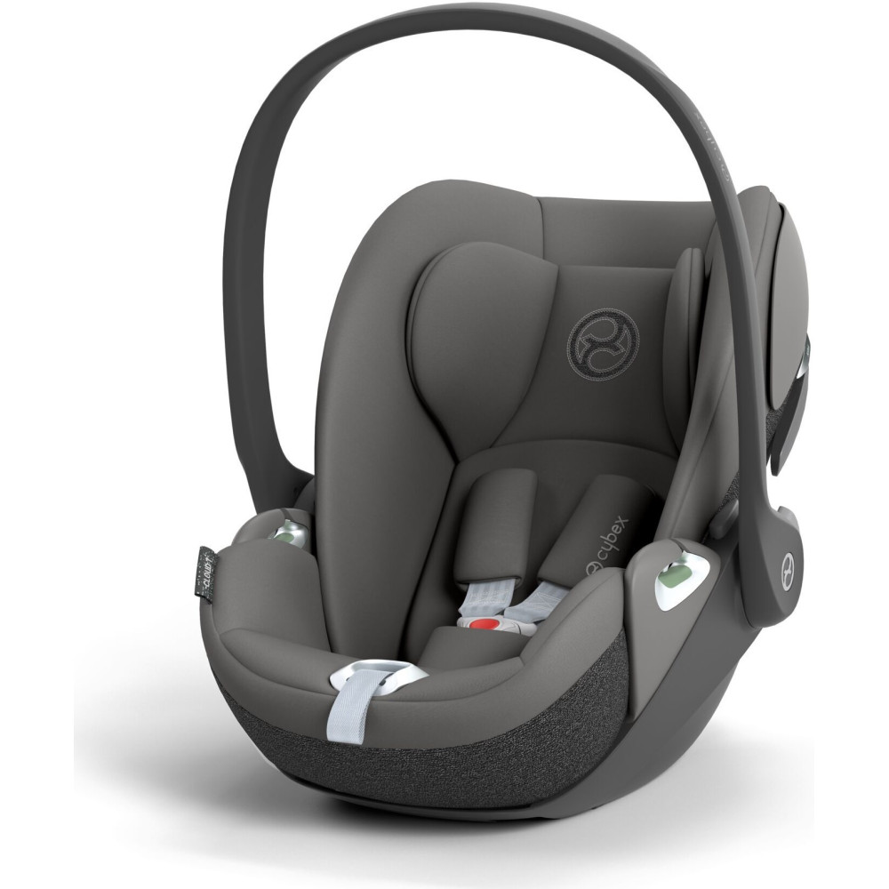 Cybex Cloud T i-Size - автокрісло для новонародженого (від 0 до 24 місяців / 45 - 87 см зріст), розкладне до лежачого положення • Mirage Grey (Comfort)
