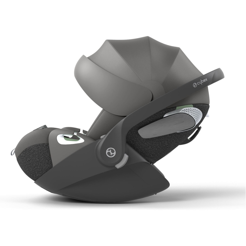 Cybex Cloud T i-Size - автокрісло для новонародженого (від 0 до 24 місяців / 45 - 87 см зріст), розкладне до лежачого положення • Mirage Grey (Comfort)