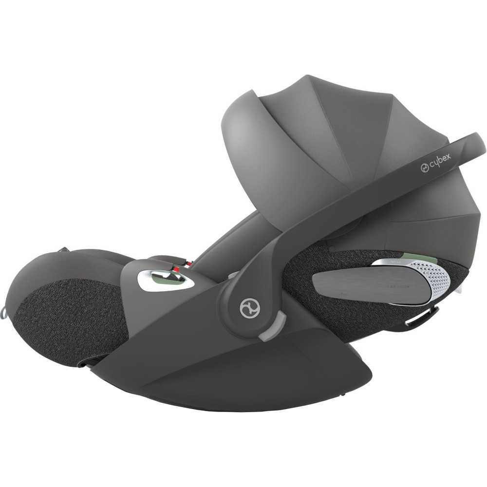 Cybex Cloud T i-Size - автокрісло для новонародженого (від 0 до 24 місяців / 45 - 87 см зріст), розкладне до лежачого положення • Mirage Grey (Comfort)