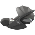 Cybex Cloud T i-Size - автокресло для новорожденного (от 0 до 24 месяцев / 45 - 87 см рост), раскладывающееся до лежачего положения • Mirage Grey (Comfort)
