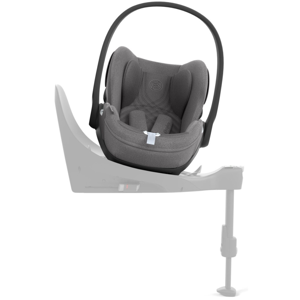 Cybex Cloud T i-Size - автокресло для новорожденного (от 0 до 24 месяцев / 45 - 87 см рост), раскладывающееся до лежачего положения • Mirage Grey (Plus)