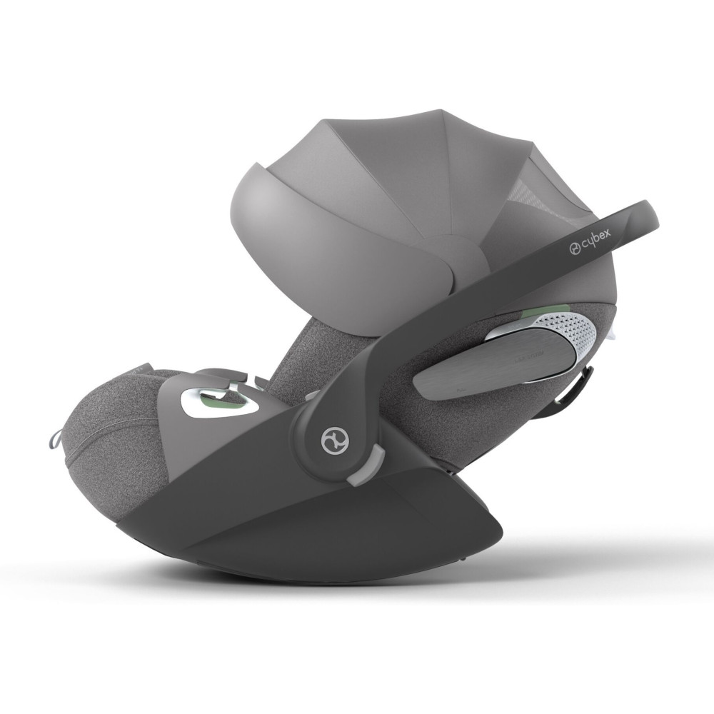 Cybex Cloud T i-Size - автокресло для новорожденного (от 0 до 24 месяцев / 45 - 87 см рост), раскладывающееся до лежачего положения • Mirage Grey (Plus)