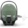 Cybex Cloud T i-Size - автокресло для новорожденного (от 0 до 24 месяцев / 45 - 87 см рост), раскладывающееся до лежачего положения • Leaf Green (Plus)