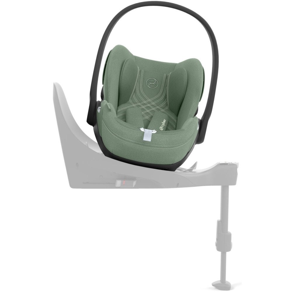 Cybex Cloud T i-Size - автокресло для новорожденного (от 0 до 24 месяцев / 45 - 87 см рост), раскладывающееся до лежачего положения • Leaf Green (Plus)