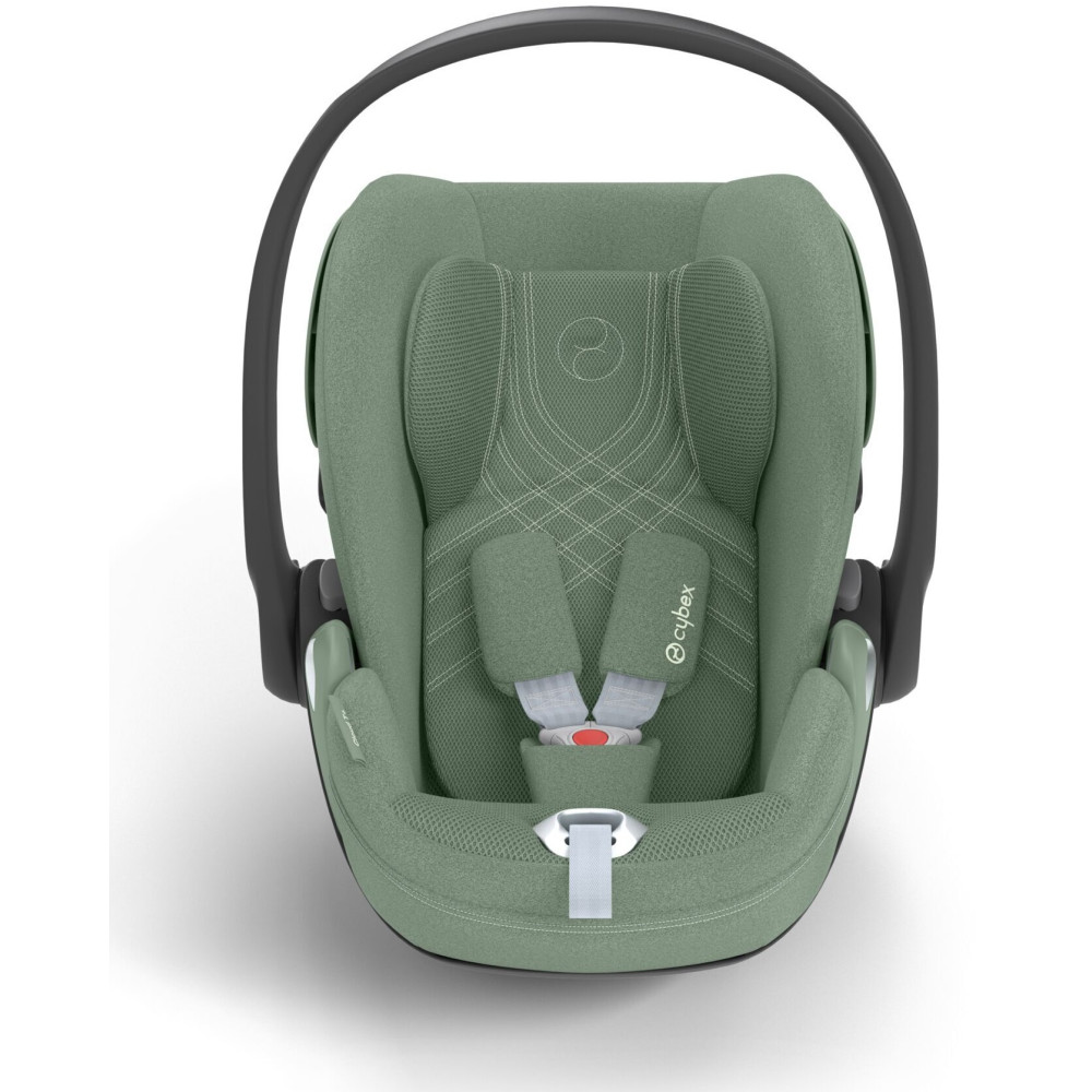 Cybex Cloud T i-Size - автокресло для новорожденного (от 0 до 24 месяцев / 45 - 87 см рост), раскладывающееся до лежачего положения • Leaf Green (Plus)