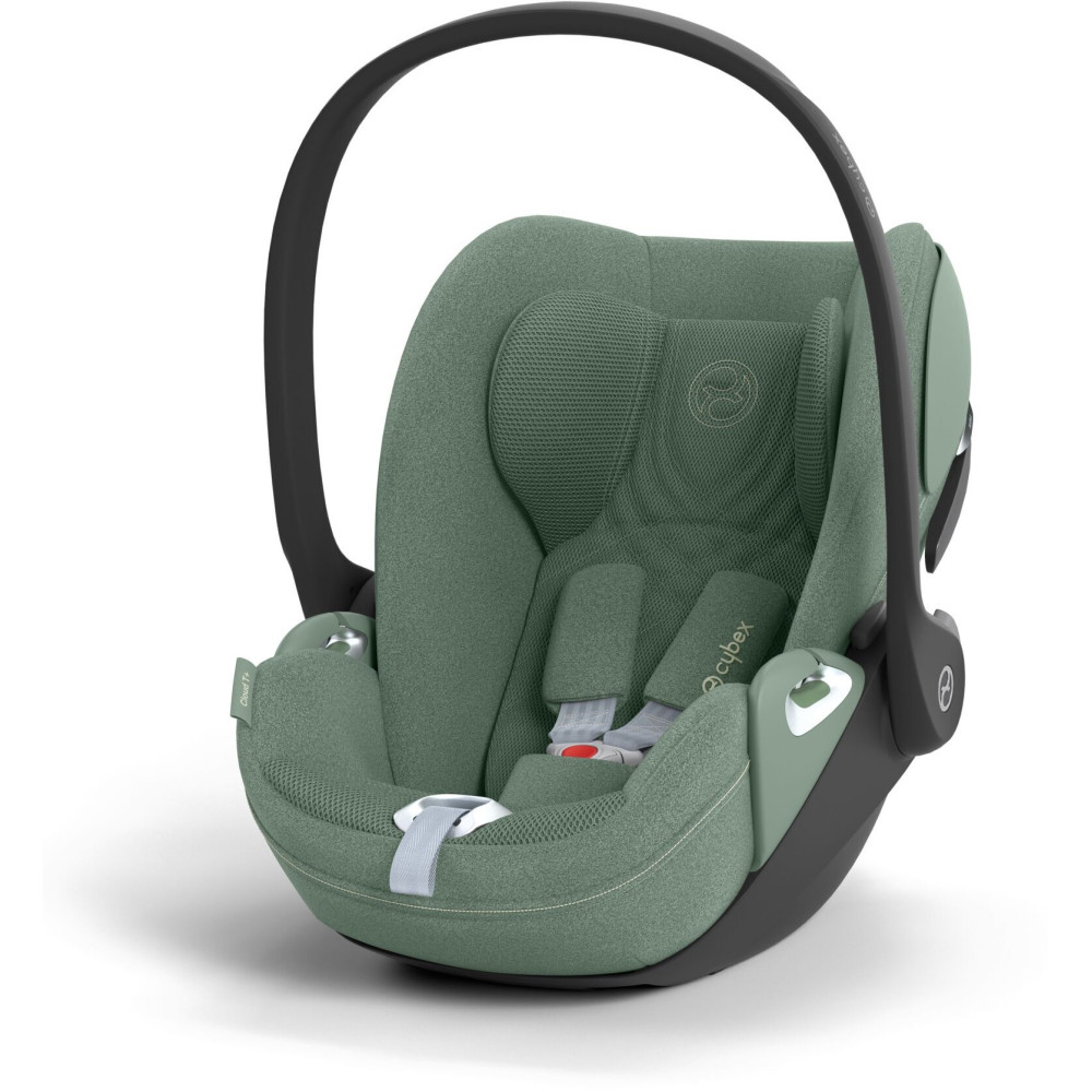 Cybex Cloud T i-Size - автокресло для новорожденного (от 0 до 24 месяцев / 45 - 87 см рост), раскладывающееся до лежачего положения • Leaf Green (Plus)