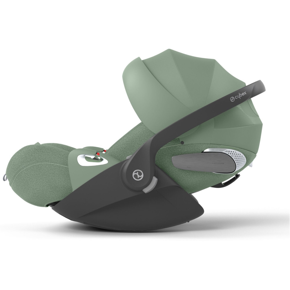 Cybex Cloud T i-Size - автокресло для новорожденного (от 0 до 24 месяцев / 45 - 87 см рост), раскладывающееся до лежачего положения • Leaf Green (Plus)