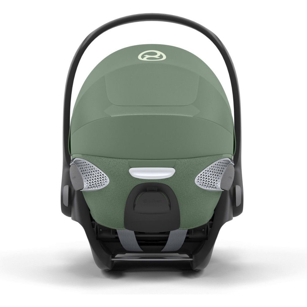 Cybex Cloud T i-Size - автокресло для новорожденного (от 0 до 24 месяцев / 45 - 87 см рост), раскладывающееся до лежачего положения • Leaf Green (Plus)