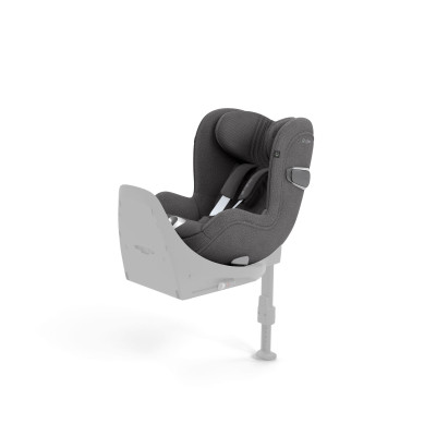 Cybex Sirona T i-Size - поворотне автокрісло від народження до 4 років (45 - 105 см), встановлюється на базу T (продається окремо) • Mirage Grey Plus Cybex Sirona T i-Size - поворотне автокрісло від народження до 4 років (45 - 105 см), встановлюється на базу T (продається окремо) • Mirage Grey Plus