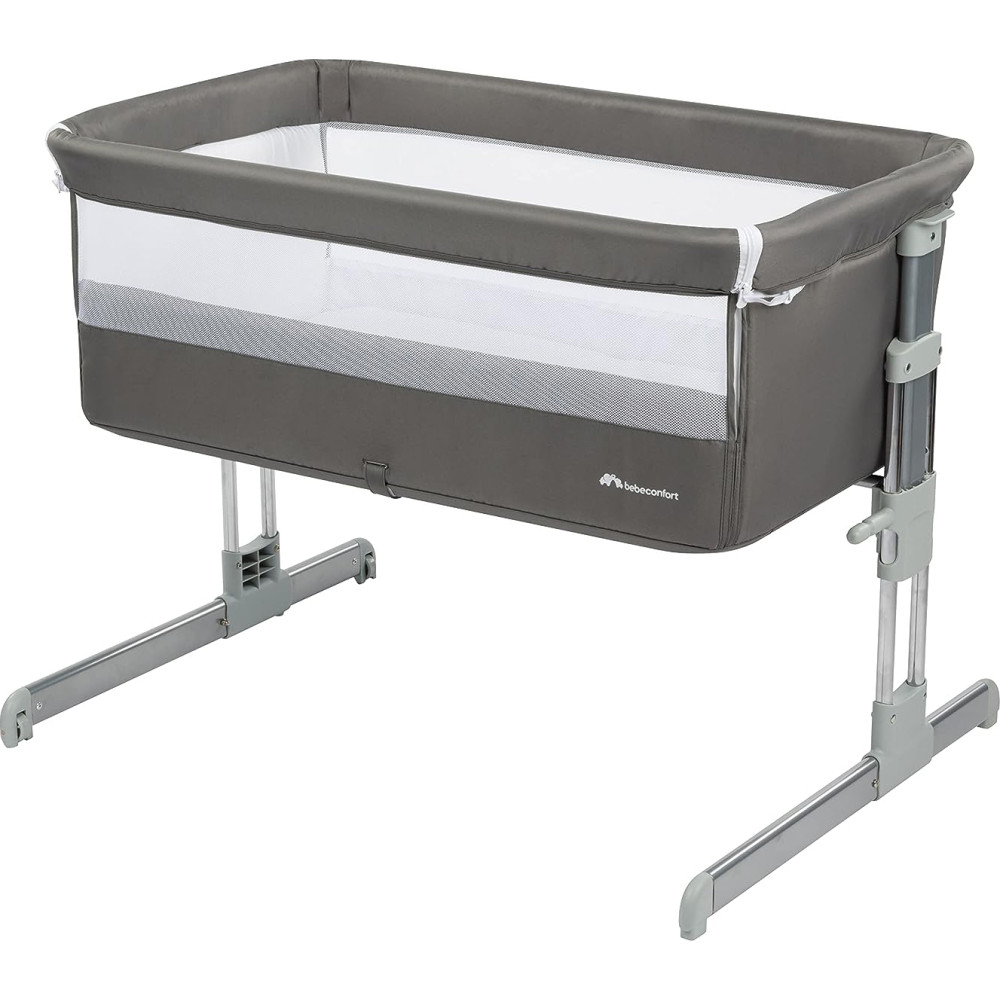 Приставне ліжечко Bebe Confort Calidoo Gray Mist