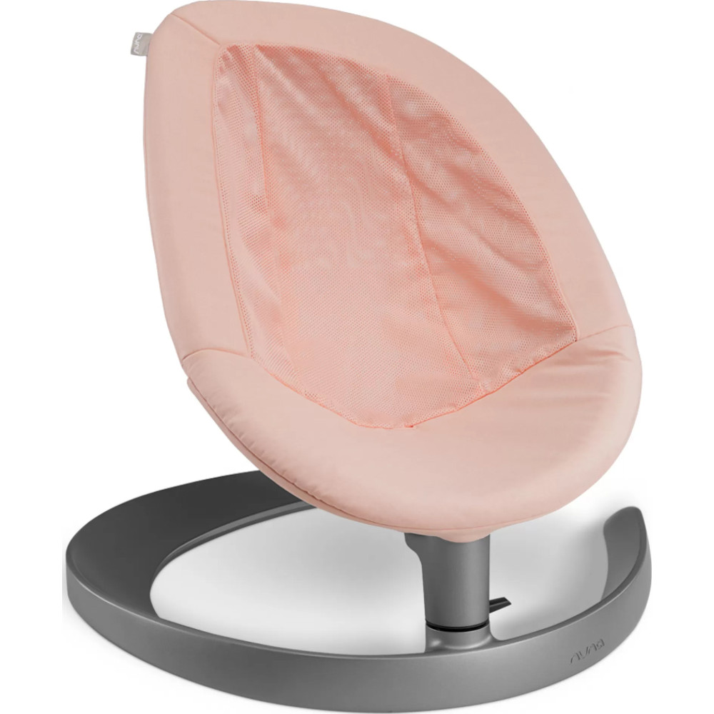 Детский шезлонг-качалка Nuna Leaf Grow Peach Детский шезлонг-качалка Nuna Leaf Grow Peach