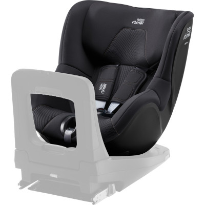 Britax Romer Dualfix 5Z - автокресло для детей (от 3 месяцев до 4 лет / 61 - 105 см) с функцией поворота на 360 градусов, для использования автокресла необходима совместимая база ISOFIX (можно купить отдельно) • Fossil Grey