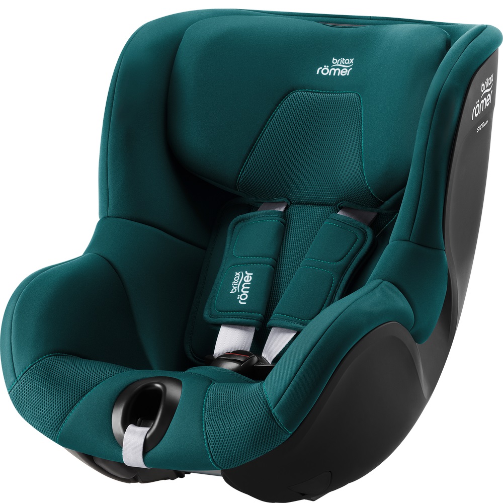 Britax Romer DualFix 5Z - автокресло для детей (от 3 месяцев до 4 лет / 61 - 105 см) с функцией поворота на 360 градусов, для использования автокресла необходима совместимая база ISOFIX (можно купить отдельно) • Atlantic Green
