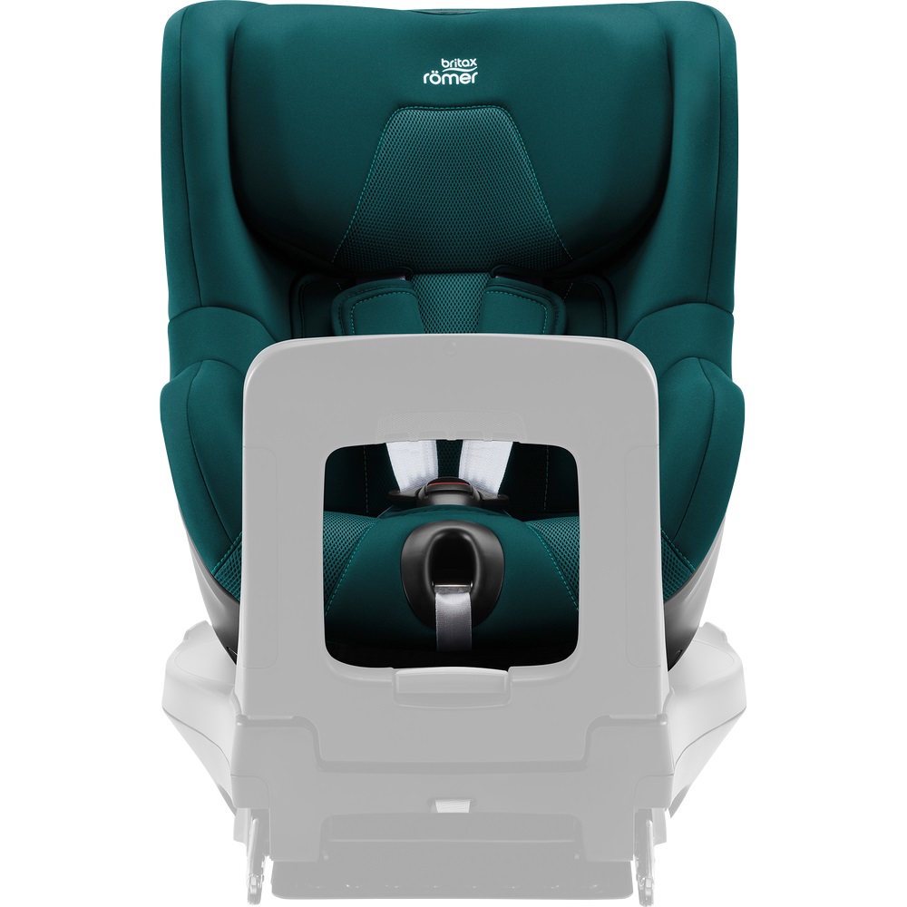 Britax Romer DualFix 5Z - автокресло для детей (от 3 месяцев до 4 лет / 61 - 105 см) с функцией поворота на 360 градусов, для использования автокресла необходима совместимая база ISOFIX (можно купить отдельно) • Atlantic Green
