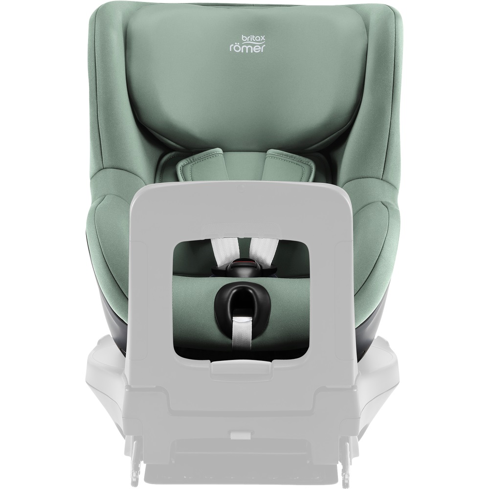 Britax Romer Dualfix 5Z - автокресло для детей (от 3 месяцев до 4 лет / 61 - 105 см) с функцией поворота на 360 градусов, для использования автокресла необходима совместимая база ISOFIX (можно купить отдельно) • Jade Green