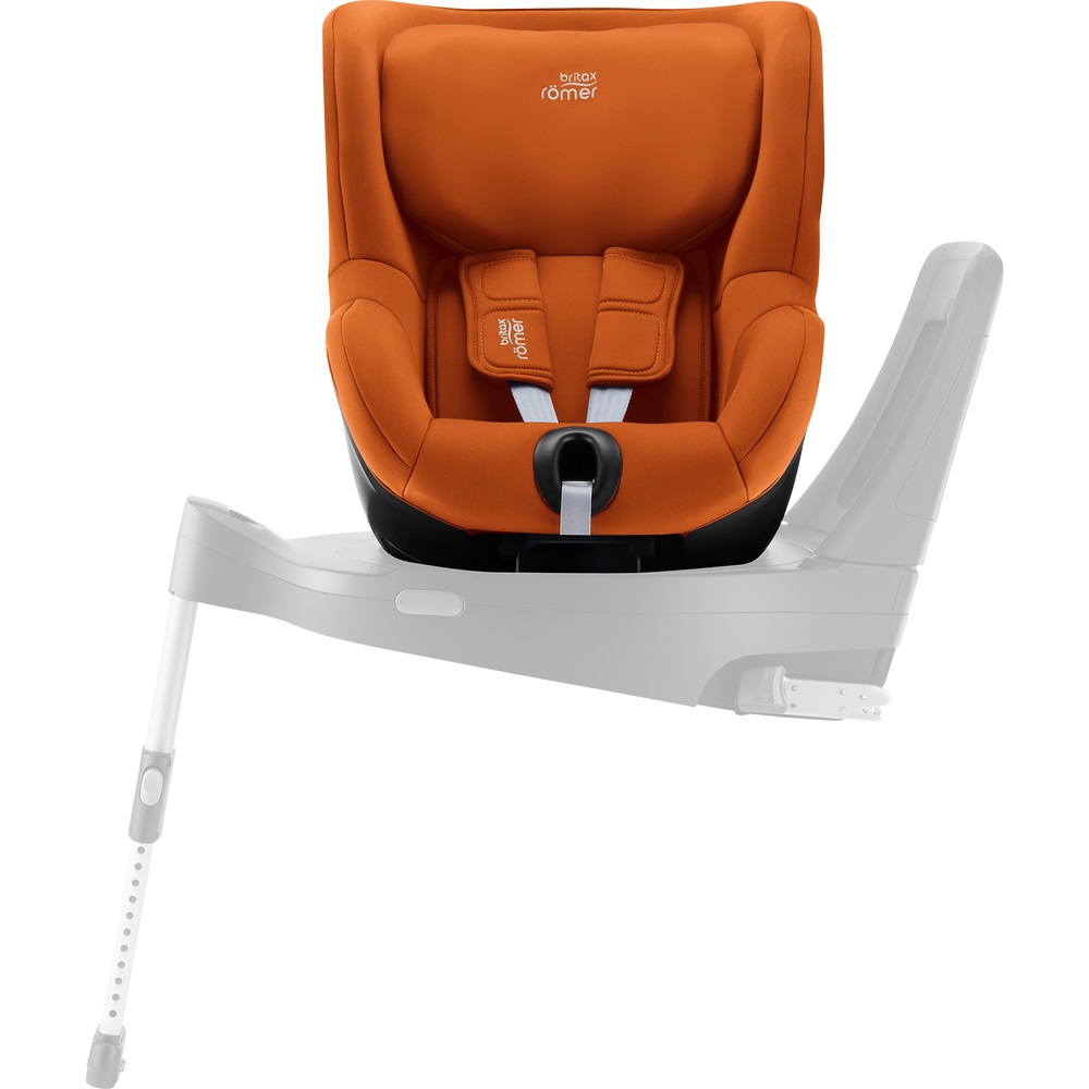 Britax Romer Dualfix 5Z - автокрісло для дитини (від 3 місяців до 4 років / 61 - 105 см) з функцією повороту 360, для використання автокрісла необхідна сумісна база ISOFIX (купується окремо) • Golden Cognac