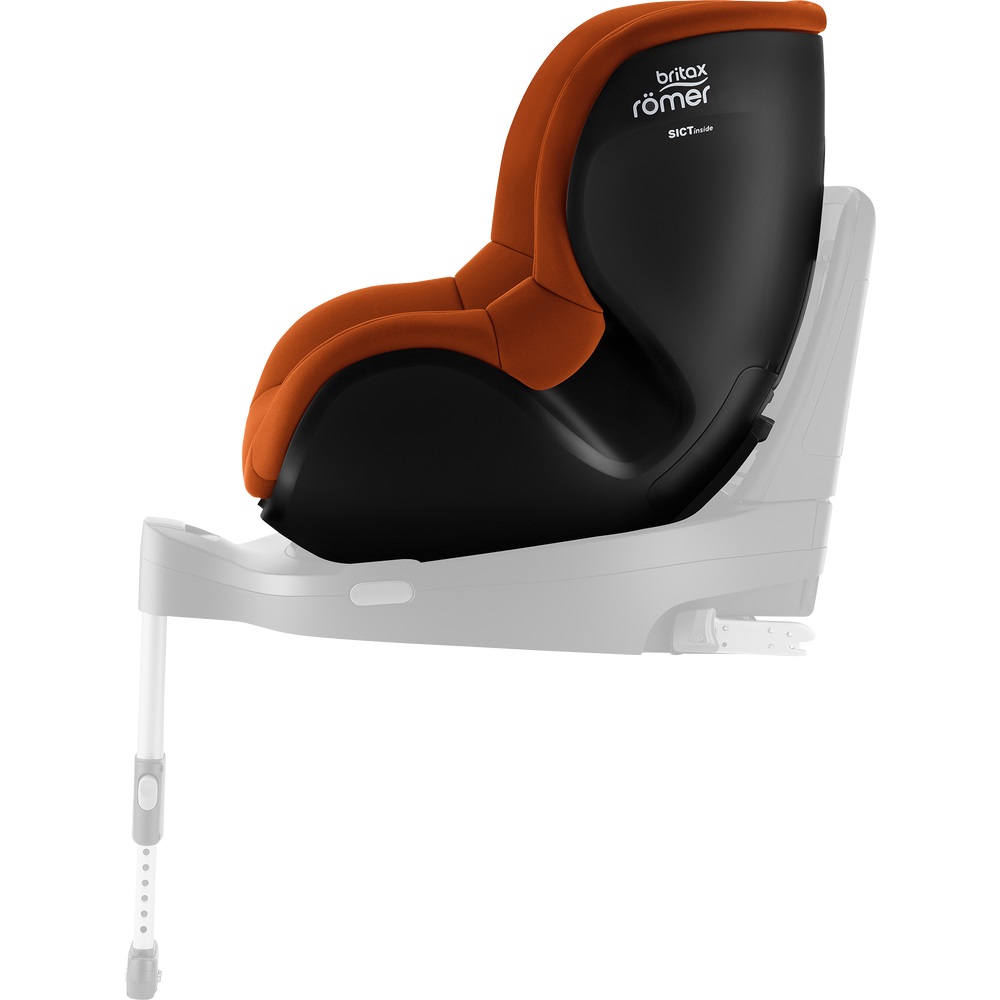 Britax Romer Dualfix 5Z - автокрісло для дитини (від 3 місяців до 4 років / 61 - 105 см) з функцією повороту 360, для використання автокрісла необхідна сумісна база ISOFIX (купується окремо) • Golden Cognac
