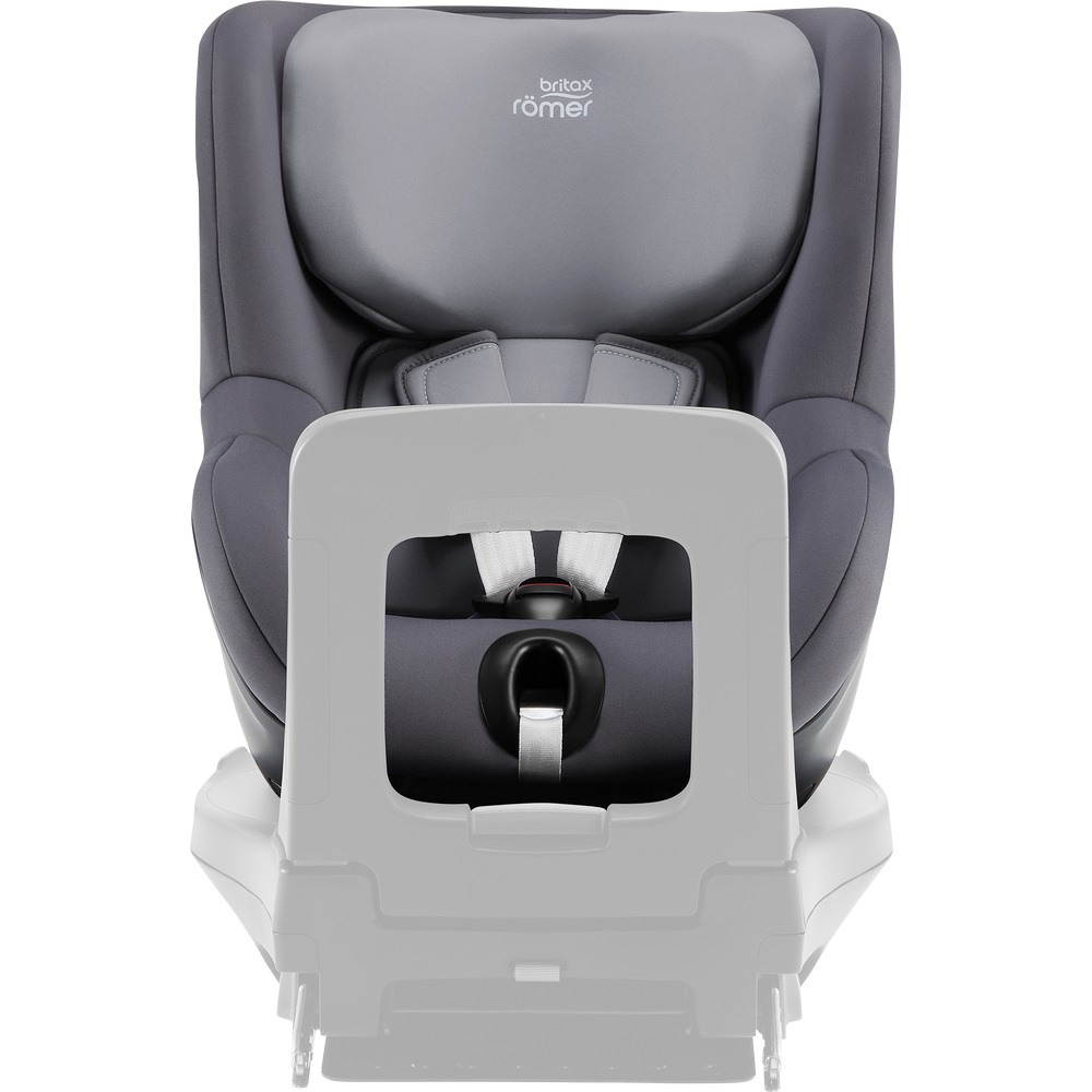 Britax Romer Dualfix 5Z - автокрісло для дитини (від 3 місяців до 4 років / 61 - 105 см) з функцією повороту 360, для використання автокрісла необхідна сумісна база ISOFIX (купується окремо) • Midnight Grey