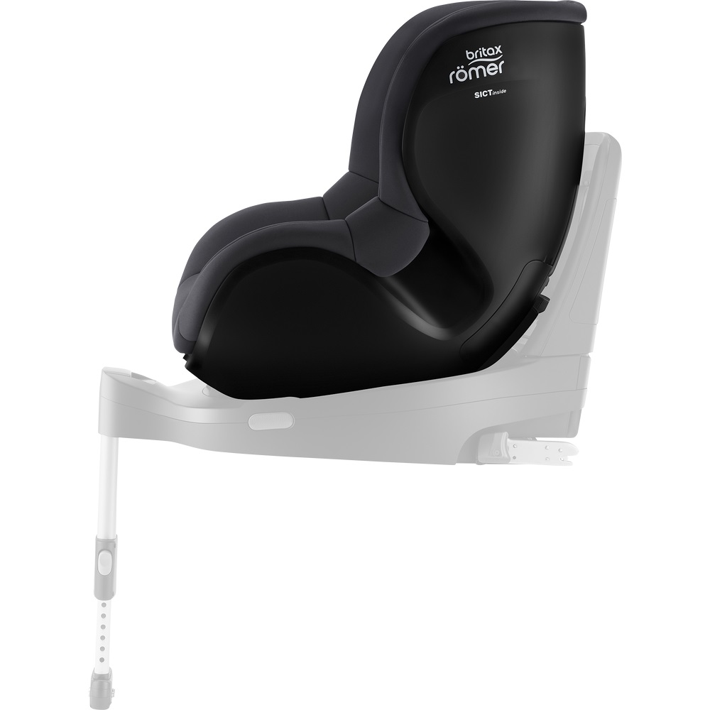 Britax Romer Dualfix 5Z - автокрісло для дитини (від 3 місяців до 4 років / 61 - 105 см) з функцією повороту 360, для використання автокрісла необхідна сумісна база ISOFIX (купується окремо) • Midnight Grey