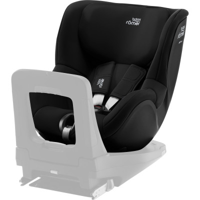 Britax Romer Dualfix 5Z - автокресло для детей (от 3 месяцев до 4 лет / 61 - 105 см) с функцией поворота на 360 градусов, для использования автокресла необходима совместимая база ISOFIX (можно купить отдельно) • Space Black