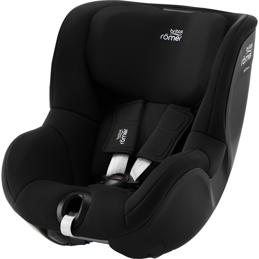 Britax Romer Dualfix 5Z - автокрісло для дитини (від 3 місяців до 4 років / 61 - 105 см) з функцією повороту 360, для використання автокрісла необхідна сумісна база ISOFIX (купується окремо) • Space Black