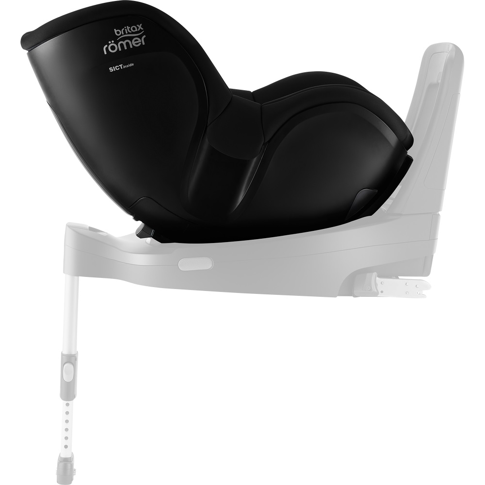 Britax Romer Dualfix 5Z - автокрісло для дитини (від 3 місяців до 4 років / 61 - 105 см) з функцією повороту 360, для використання автокрісла необхідна сумісна база ISOFIX (купується окремо) • Space Black