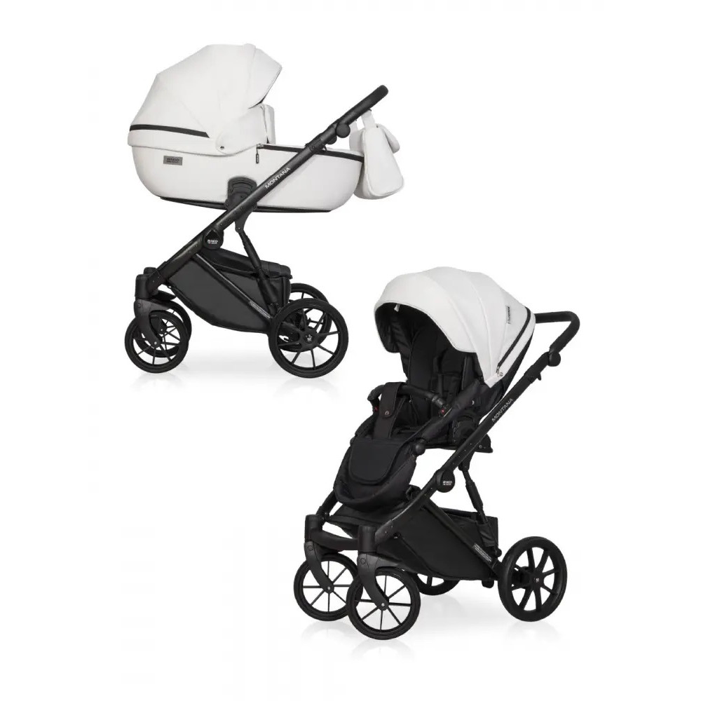 Коляска 2 в 1 Riko Montana Ecco 11 White Коляска 2 в 1 Riko Montana Ecco 11 White