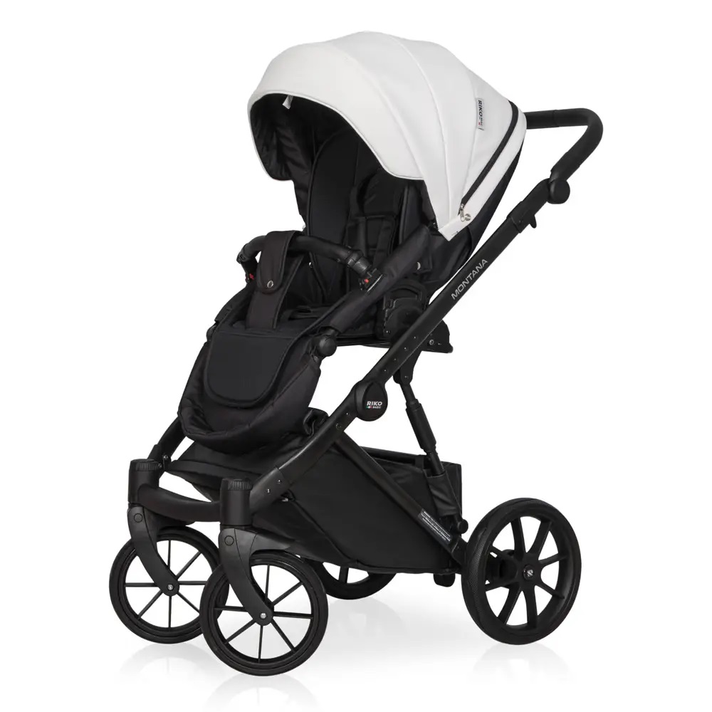 Коляска 2 в 1 Riko Montana Ecco 11 White Коляска 2 в 1 Riko Montana Ecco 11 White