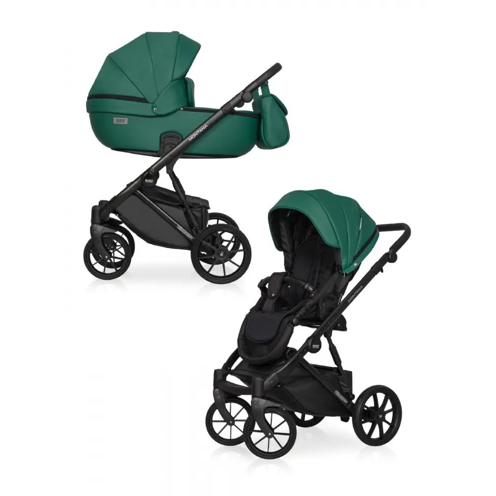 Коляска 2 в 1 Riko Montana Ecco 13 Emerald Коляска 2 в 1 Riko Montana Ecco 13 Emerald