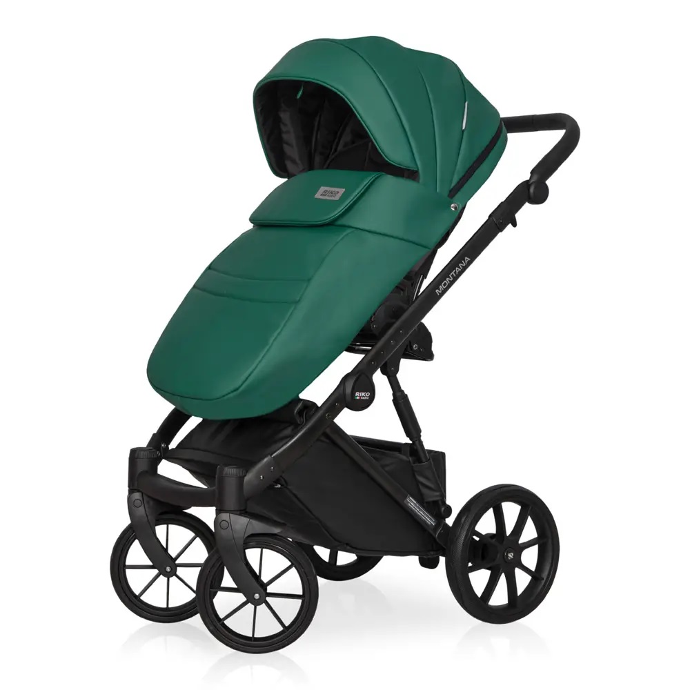 Коляска 2 в 1 Riko Montana Ecco 13 Emerald Коляска 2 в 1 Riko Montana Ecco 13 Emerald
