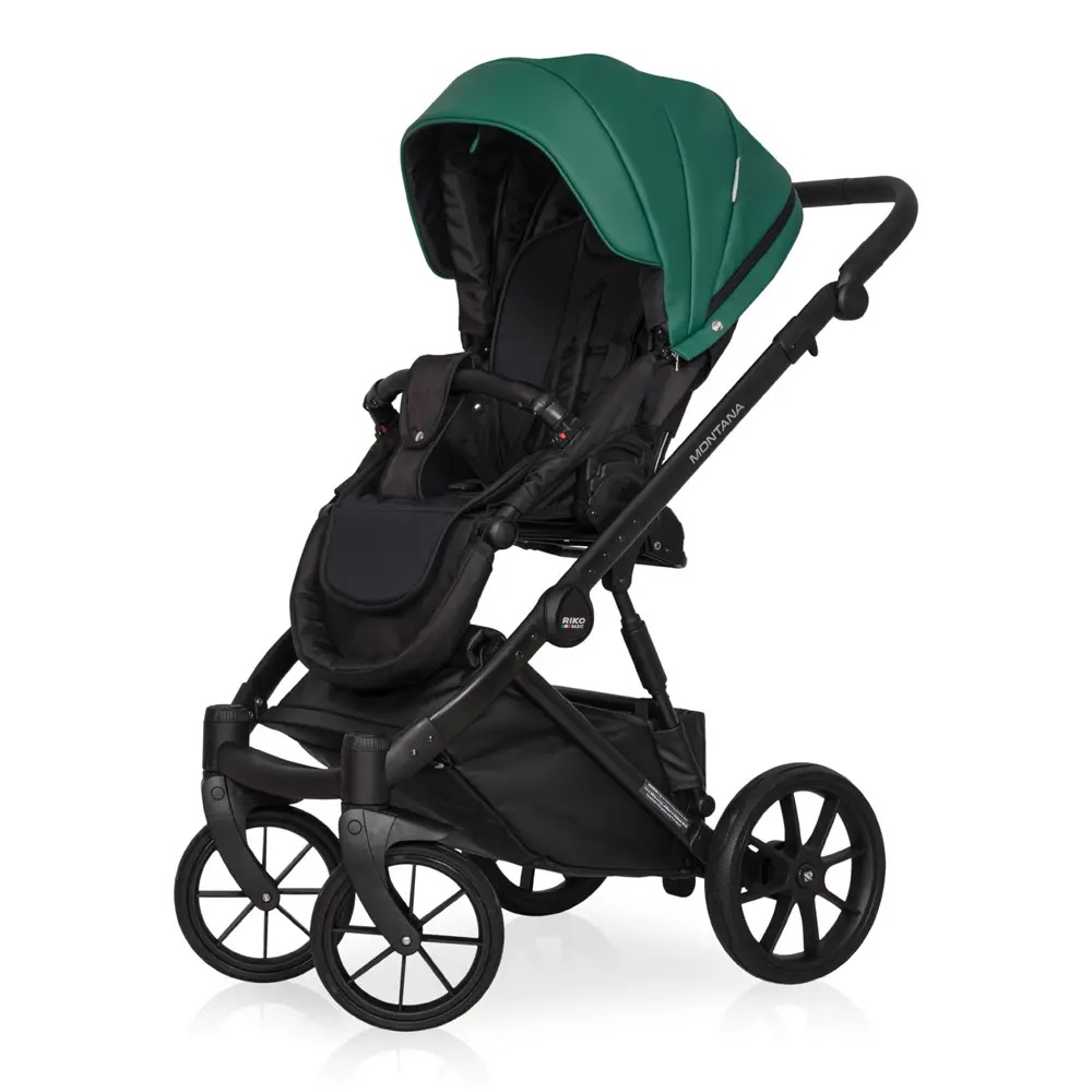 Коляска 2 в 1 Riko Montana Ecco 13 Emerald Коляска 2 в 1 Riko Montana Ecco 13 Emerald